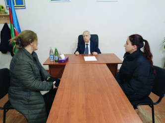 Qubadlı Rayon İcra Hakimiyyətinin  başçısı rayon sakinləri ilə növbəti  səyyar qəbul keçirdi