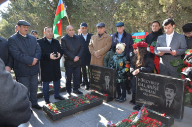 Şəhid Hüseynov Balakişi Rəhman oğlunun anım günü