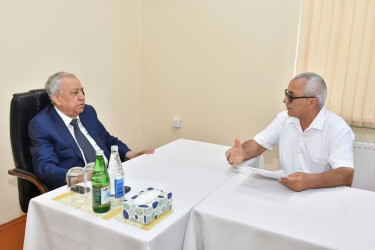 Qubadlı Rayon İcra Hakimiyyətinin  başçısı rayon sakinləri ilə növbəti  səyyar qəbul keçirdi