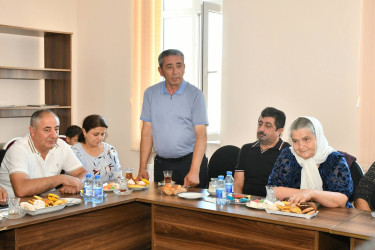 Qubadlı rayonunun Çaytumas kəndinin qəhrəman şəhidlərinə həsr olunan “Əbədiyyət dastanı” kitabının təqdimatı keçirilib