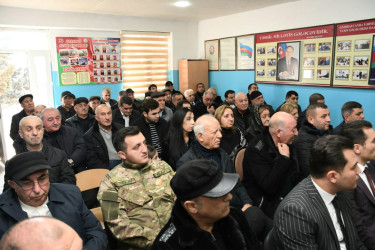 Şəhid Cavanşir Rüstəmova həsr olunan “Əbədiyyət  yolçusu” kitabının təqdimat mərasimi keçirildi.