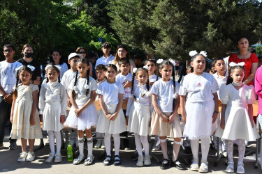 Qubadlı rayonunun ümumtəhsil  məktəblərində "Son zəng" tədbirləri keçirilib