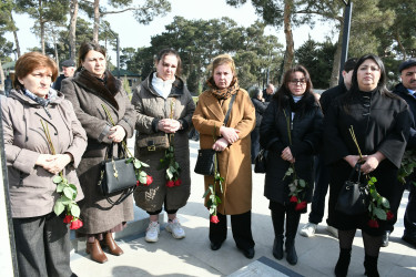 Vətən Müharibəsi Qəhrəmanı, şəhid polkovnik-leytenant  Ağayev Vüqar Əhməd oğlunun doğum günü münasibətilə  tədbir keçirildi