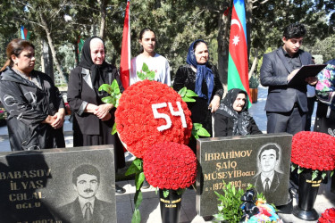 Şəhid İbrahimov Şaiq Müseyib oğlunun doğum günü qeyd olundu