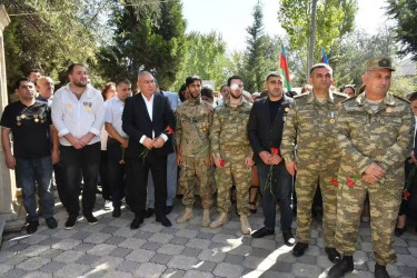 "27 SENTYABR - ANIM GÜNÜ"NÜN 6-CI İL DÖNÜMÜ İLƏ ƏLAQƏDAR  TƏDBİRLƏR KEÇİRİLDİ