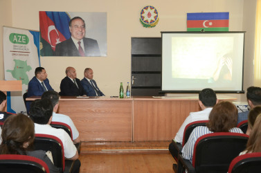 “26 iyun – Narkomaniyaya və Narkobiznesə qarşı  Beynəlxalq Mübarizə Günü” ilə bağlı tədbir keçirildi