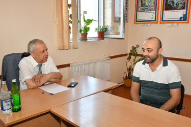 Qubadlı Rayon İcra Hakimiyyətinin  başçısı rayon sakinləri ilə növbəti  səyyar qəbul keçirdi