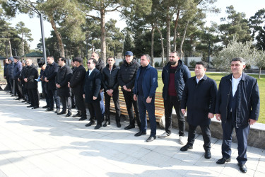Vətən Müharibəsi Qəhrəmanı, şəhid polkovnik-leytenant  Ağayev Vüqar Əhməd oğlunun doğum günü münasibətilə  tədbir keçirildi