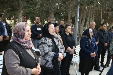 Şəhid İsgəndərov İlkin Camal oğlunun anım günüilə əlaqədar tədbir keçirildi