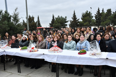 NOVRUZ BAYRAMI MÜNASİBƏTİ İLƏ TƏDBİR KEÇİRİLDİ