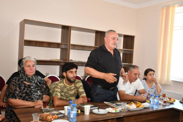 Qubadlı rayonunun Çaytumas kəndinin qəhrəman şəhidlərinə həsr olunan “Əbədiyyət dastanı” kitabının təqdimatı keçirilib
