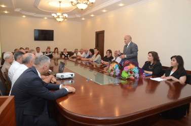 Milli mətbuatın yaranmasının 150 illik yibileyi münasibətilə tədbir keçirildi