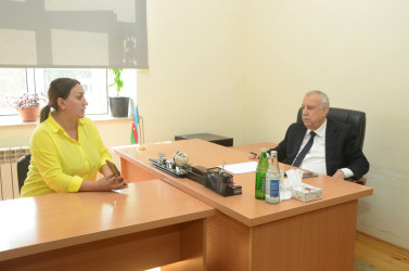 Qubadlı Rayon İcra Hakimiyyətinin  başçısı rayon sakinləri ilə növbəti  səyyar qəbul keçirdi.