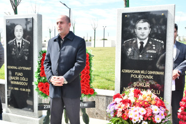 Azərbaycanın Milli Qəhrəmanı, Şəhid polkovnik Həmidov  Şükür Nəriman oğlunun doğum günü