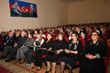Yunan-Roma güləşi üzrə Əməkdar məşqiçi, SSRİ və Azərbaycan çempionu Bahadur Aslan oğlu Həziyevin 100 illik yubileyi ilə əlaqədar tədbir keçirildi