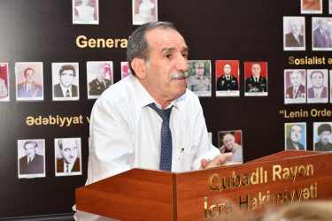 01 Avqust Azərbaycan Əlifbası və  Azərbaycan Dili Günü münasibətilə  tədbir keçirildi