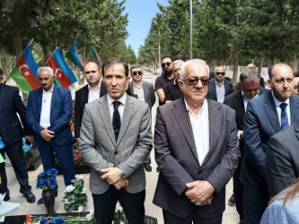 Şəhid jurnalist Abışov Sirac Abış  oğlunun anım günü ilə əlaqədar  tədbir keçirildi