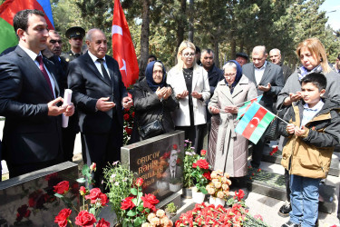 Şəhid Orucov Rəhim Həbibullah oğlunun  anım günü ilə əlaqədar məzarı ziyarət olundu