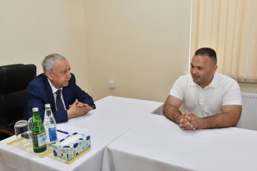 Qubadlı Rayon İcra Hakimiyyətinin  başçısı rayon sakinləri ilə növbəti  səyyar qəbul keçirdi