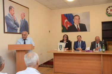 Qubadlı rayonunda “Qərbi Azərbaycan irsi”  kitabının birinci cildinin təqdimatı keçirildi.