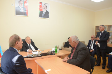 Qubadlı Rayon İcra Hakimiyyətinin  başçısı rayon sakinləri ilə növbəti  səyyar qəbul keçirdi.