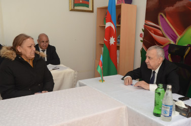 Qubadlı Rayon İcraHakimiyyətinin  başçısı rayon sakinləri ilə növbəti  səyyar qəbul keçirdi.