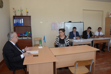 Qubadlı Rayon İcra Hakimiyyətinin  başçısı rayon sakinləri ilə növbəti  səyyar qəbul keçirdi.