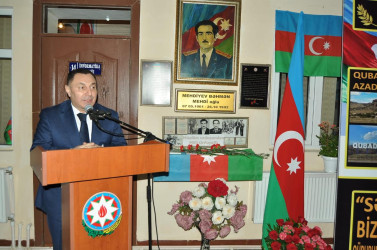Şəhid Mehdiyev Bəhmən Mehdi   oğlunun 65 illik yubileyi qeyd olundu