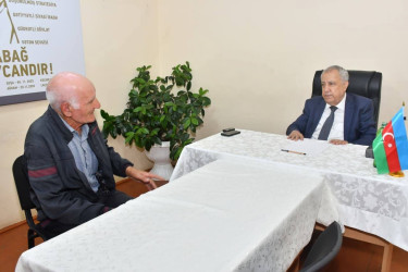 Qubadlı Rayon İcra Hakimiyyətinin  başçısı rayon sakinləri ilə növbəti  səyyar qəbul keçirdi
