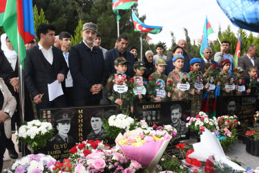 ŞƏHİD LEYTENANT MƏHƏRRƏMOV  ÜLVİ TAHİR OĞLUNUN ANIM GÜNÜ