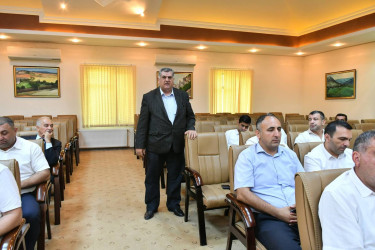 Qubadlı Rayon İcra Hakimiyyətində  23 iyun – Dövlət Qulluqçularının  Peşə bayramı qeyd olundu