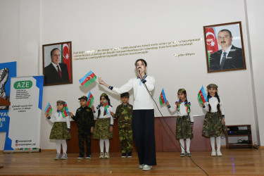 Rayonun Hal kənd tam orta məktəbində “Xocalı  faciəsi-yaddaşın unudulmayan tarixi” başlığı altında tədbir keçirildi