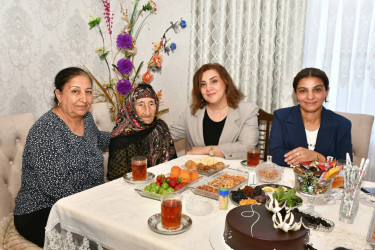 Beynəlxalq Ailə günü  münasibətilə ən uzun ömürlü  ailələrə ziyarətimiz davam edir