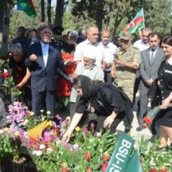 Şəhid Abbasov Zamin Xaqani oğlunun anım günü