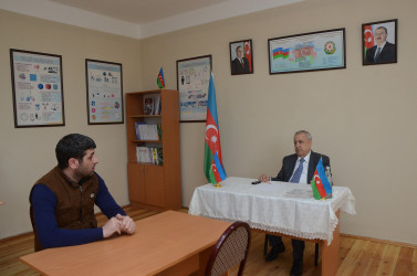 Qubadlı Rayon İcra Hakimiyyətinin  başçısı rayon sakinləri ilə növbəti  səyyar qəbul keçirdi.
