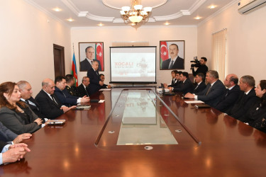 “XOCALI FACİƏSİ ”NİN 34-CÜ İLDÖNÜMÜ  İLƏ ƏLAQƏDAR TƏDBİR KEÇİRİLDİ.