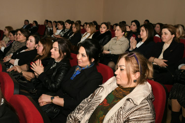 “8 Mart Beynəlxalq Qadınlar Günü ” münasibətilə tədbir keçirildi