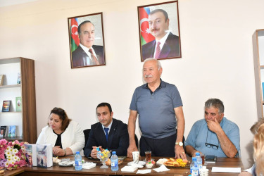 Qubadlı rayonunun Çaytumas kəndinin qəhrəman şəhidlərinə həsr olunan “Əbədiyyət dastanı” kitabının təqdimatı keçirilib