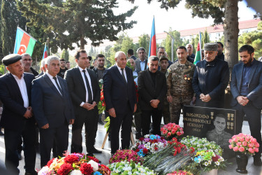 Şəhid Həsənzadə Məhəmmədəli  Hörmət oğlunun anım günü