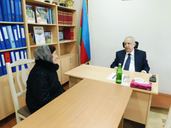 Qubadlı Rayon İcra Hakimiyyətinin  başçısı rayon sakinləri ilə növbəti  səyyar qəbul keçirdi.