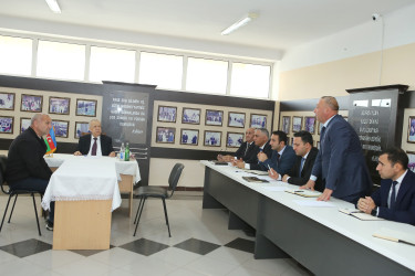Qubadlı Rayon İcra Hakimiyyətinin  başçısı rayon sakinləri ilə növbəti  səyyar qəbul keçirdi.