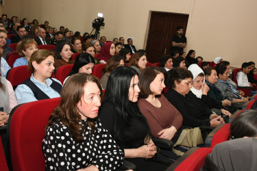 “8 Mart Beynəlxalq Qadınlar Günü ” münasibətilə tədbir keçirildi