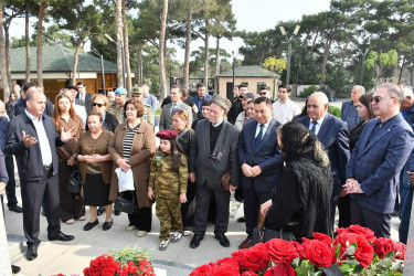 Azərbaycanın Milli Qəhrəmanı,  polkovnik Şükür Həmidovun anım  günü qeyd olunub
