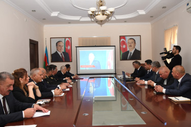 12 noyabr - Müstəqil dövlətimizin ilk Konstitusiyasının  qəbul edilməsinin 30-cu ildönümü ilə əlaqədar tədbir