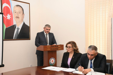 12 noyabr - Müstəqil dövlətimizin ilk Konstitusiyasının  qəbul edilməsinin 30-cu ildönümü ilə əlaqədar tədbir