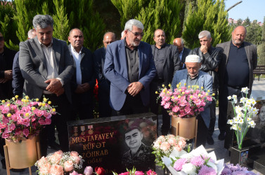 Şəhid Mustafayev Rüfət Zöhrab oğlunun  anım günü qeyd olundu