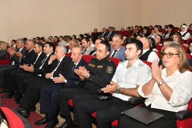 5 oktyabr - Beynəlxalq  Müəllimlər Günü münasibətilə  tədbir keçirildi