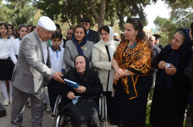 Şəhid Ələkbərov Cavid Fazil oğlunun 50 illik yubileyi münasibətilə tədbir keçirildi