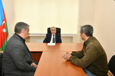 Qubadlı Rayon İcra Hakimiyyətinin  başçısı rayon sakinləri ilə növbəti  səyyar qəbul keçirdi