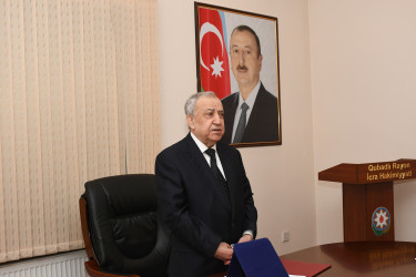 Səfərbərlik və Hərbi Xidmətə Çağırış üzrə  Dövlət Xidmətinin işçilərinin peşə bayramı  münasibəti ilə tədbir keçirildi.